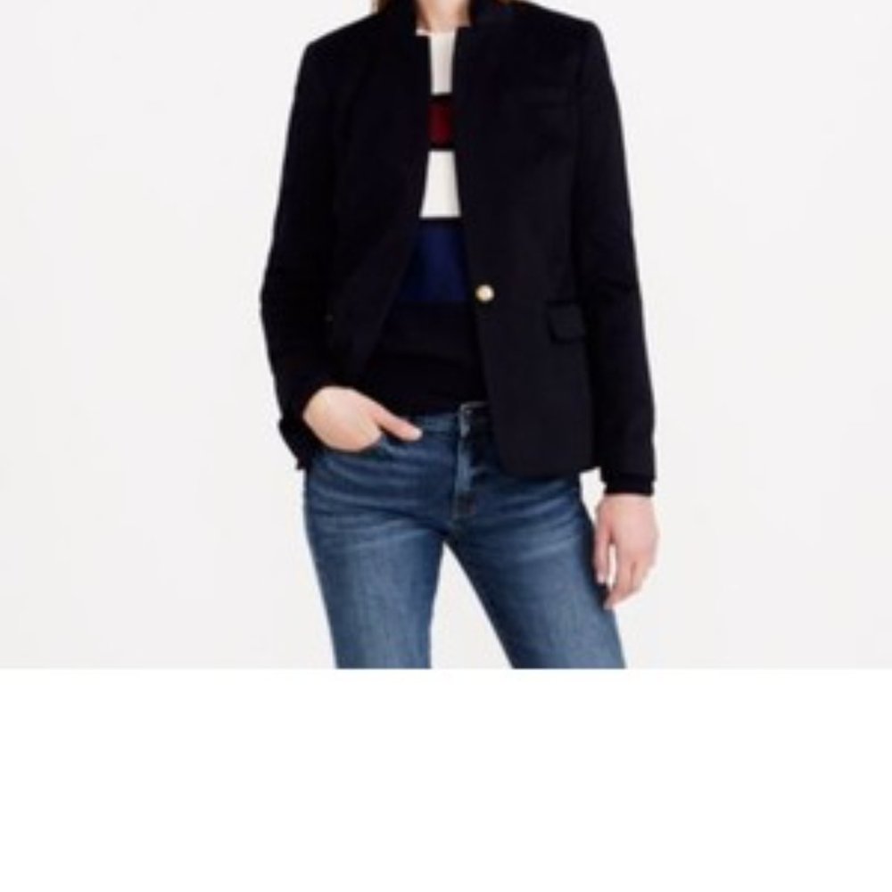 NWT J.Crew Collection Regent Blazer In Cashmere